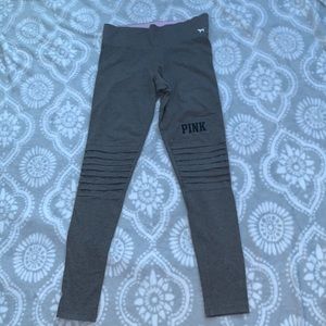Grey PINK Yoga Pants